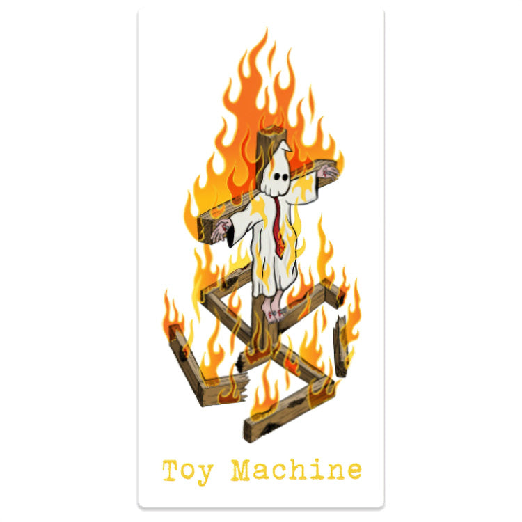 toy-machine-charred-cross-sticker-6-x-3 image 1