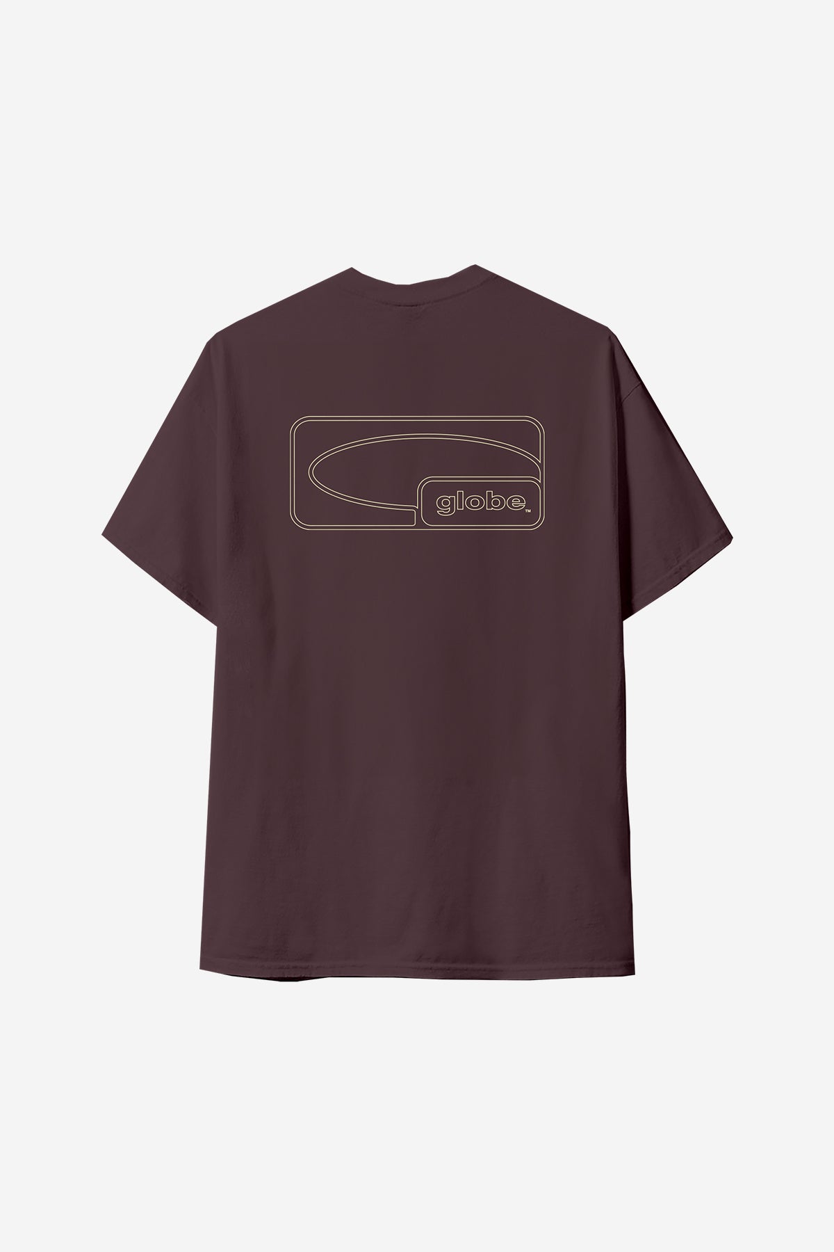 globe-block-tee-prune-t-shirt image 1