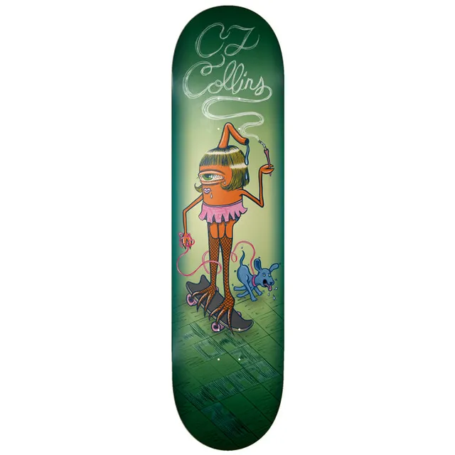 toy-machine-cj-collins-sect-girl-8-50-skateboard-deck image 1