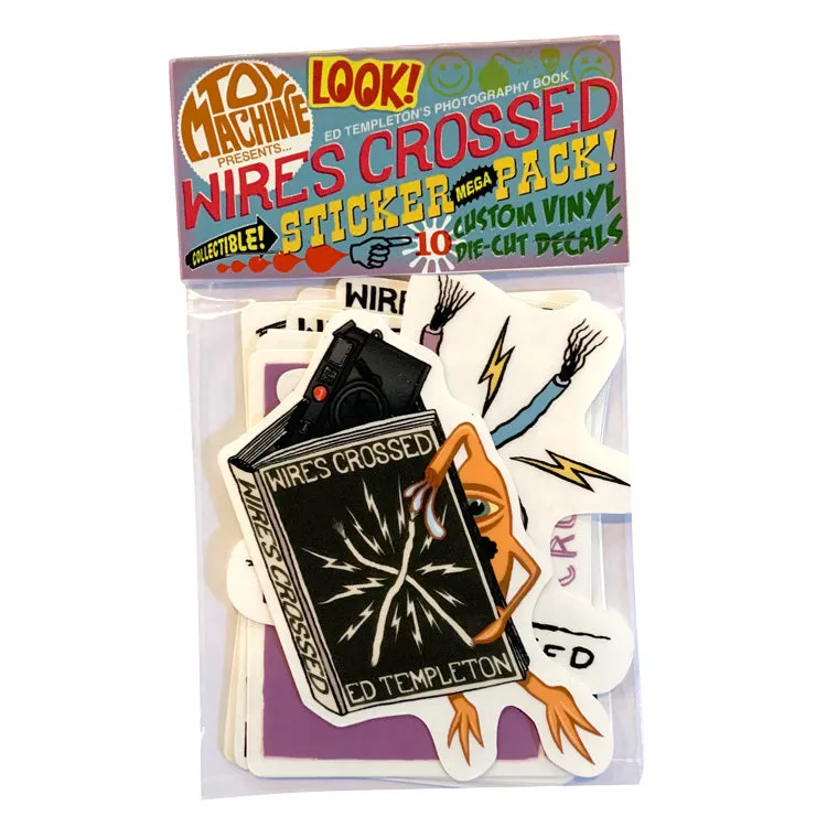 toy-machine-wires-crossed-sticker-pack-aufkleber-set image 1