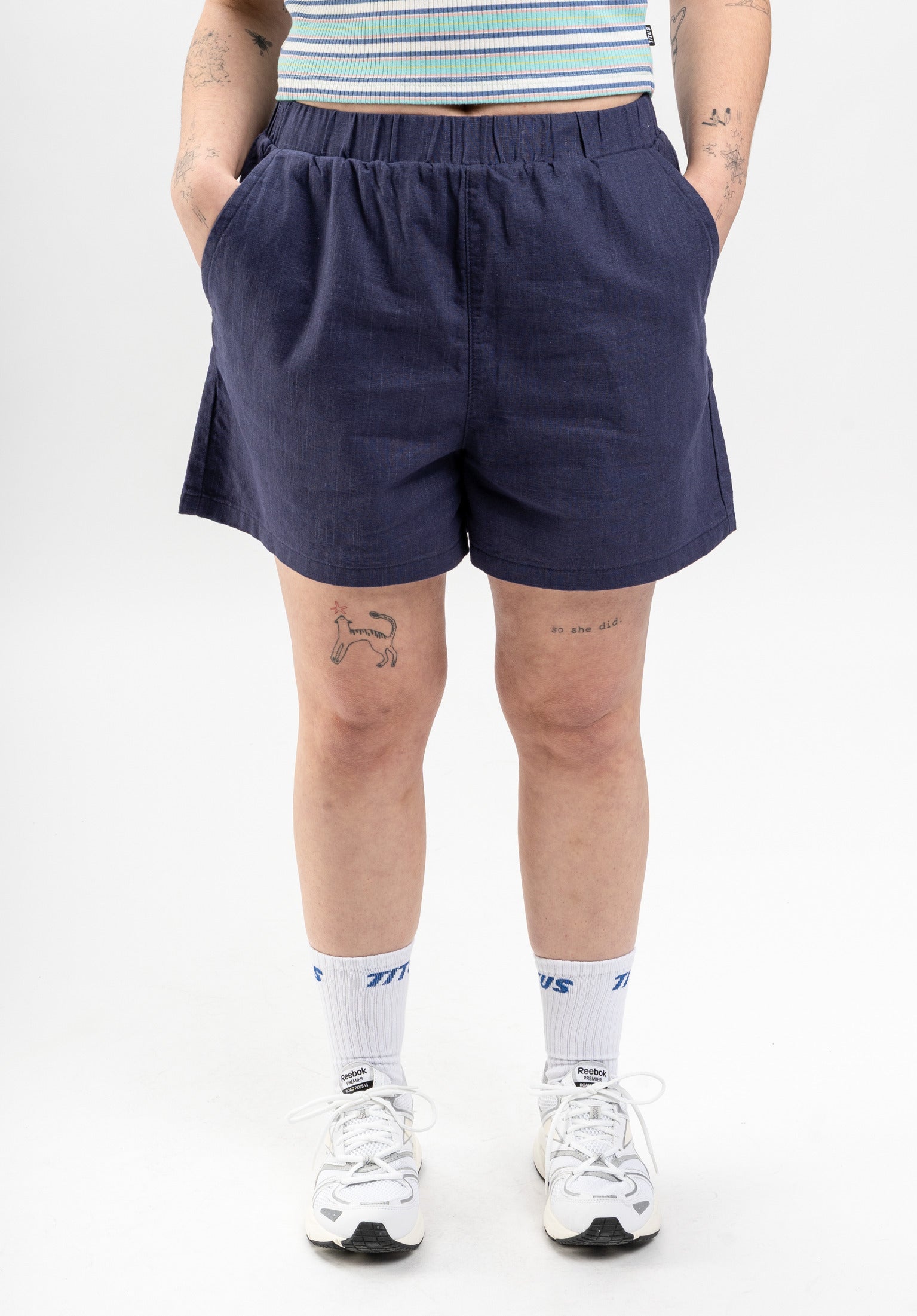 titus-avoie-shorts-lockere-sommer-shorts-mit-gummizug image 1