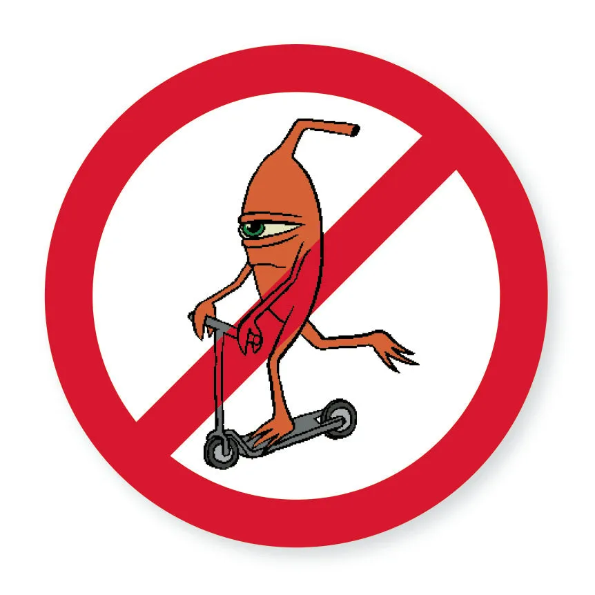toy-machine-no-scooter-sticker-aufkleber image 1