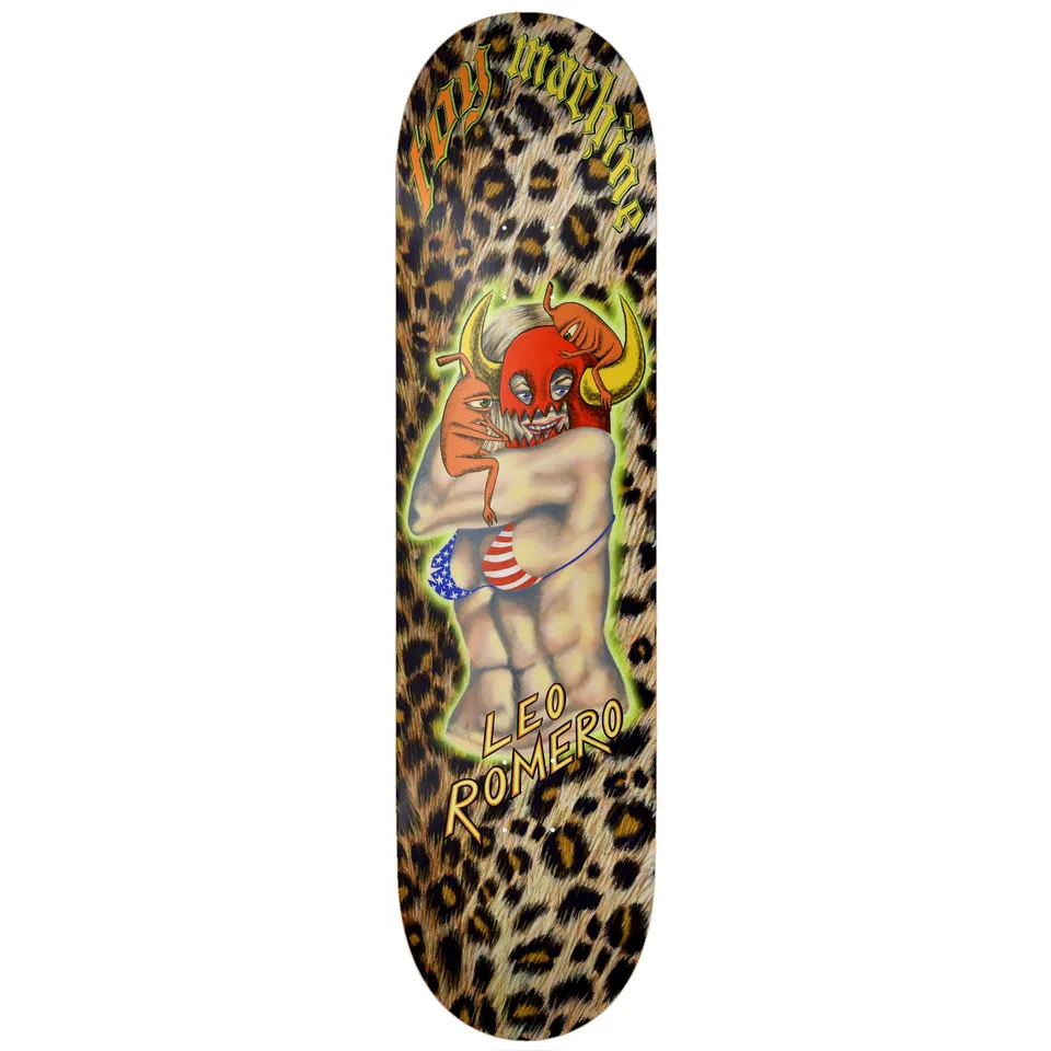 toy-machine-leo-romero-lady-danger-skateboard-deck-8-25 image 1