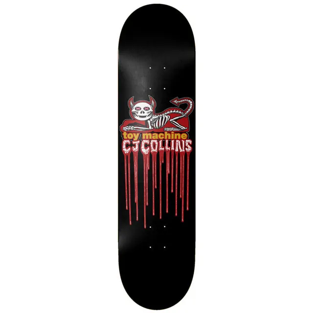 toy-machine-cj-collins-devil-cat-8-25-skateboard-deck image 1