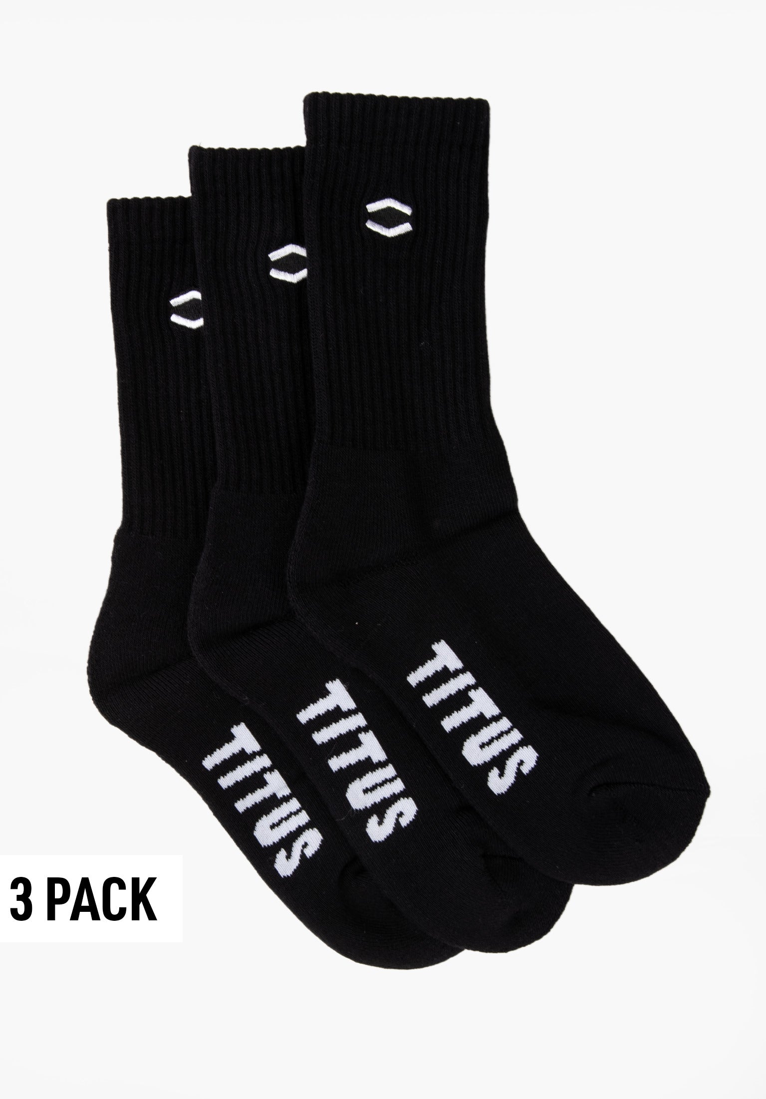 titus-hxgn-icon-socks-3-pack-crew-socken-im-3er-vorteilspack image 1