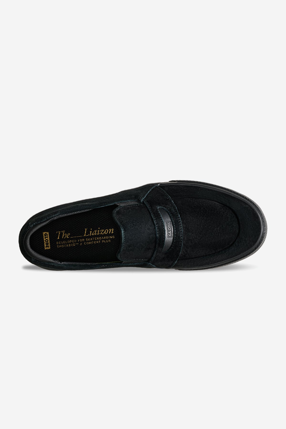globe-liaizon-schuhe-black-suede image 4