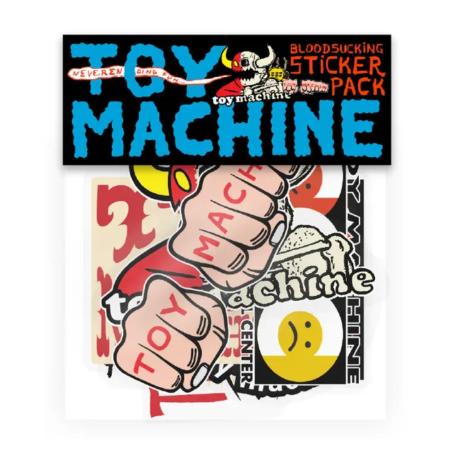 toy-machine-sticker-pack-2-aufkleber-set image 1
