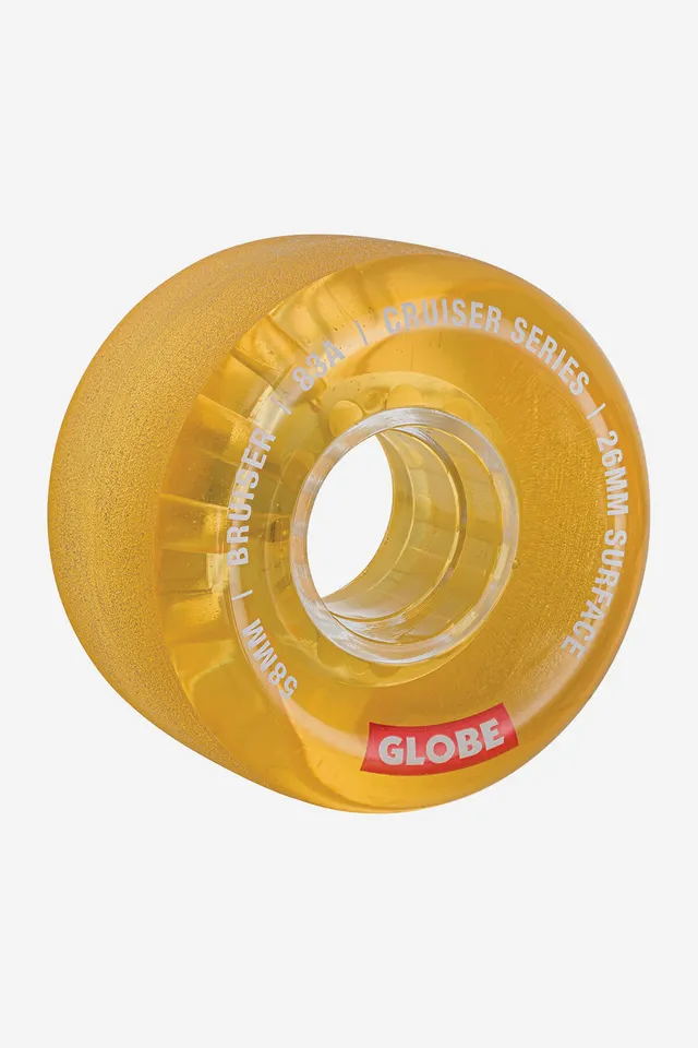 globe-bruiser-cruiser-rollen-58mm-clear-honey image 1