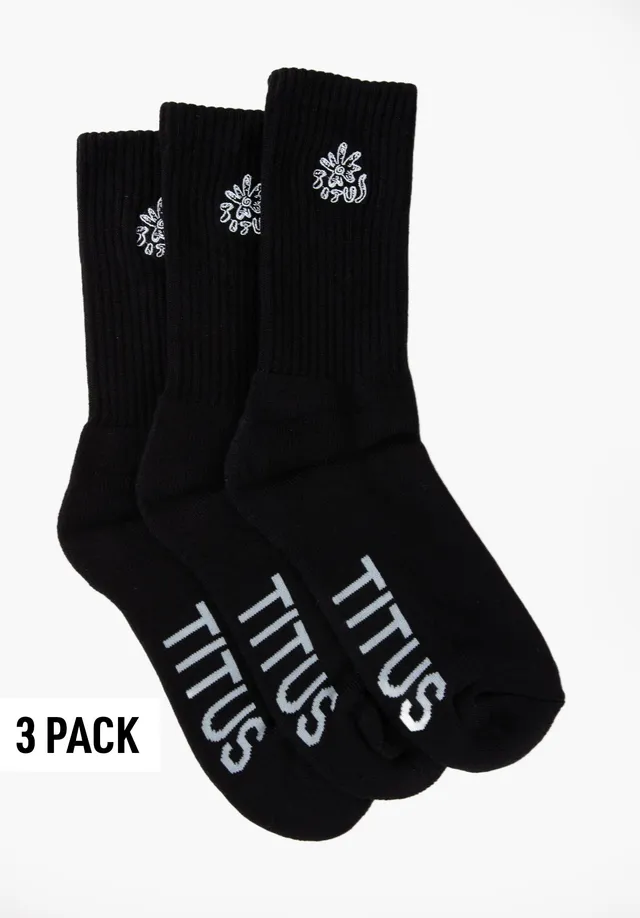 titus-florina-3-pack-socken-black image 1