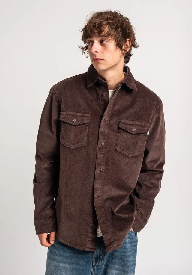 titus-roman-cord-langarmhemd-regular-fit image 1