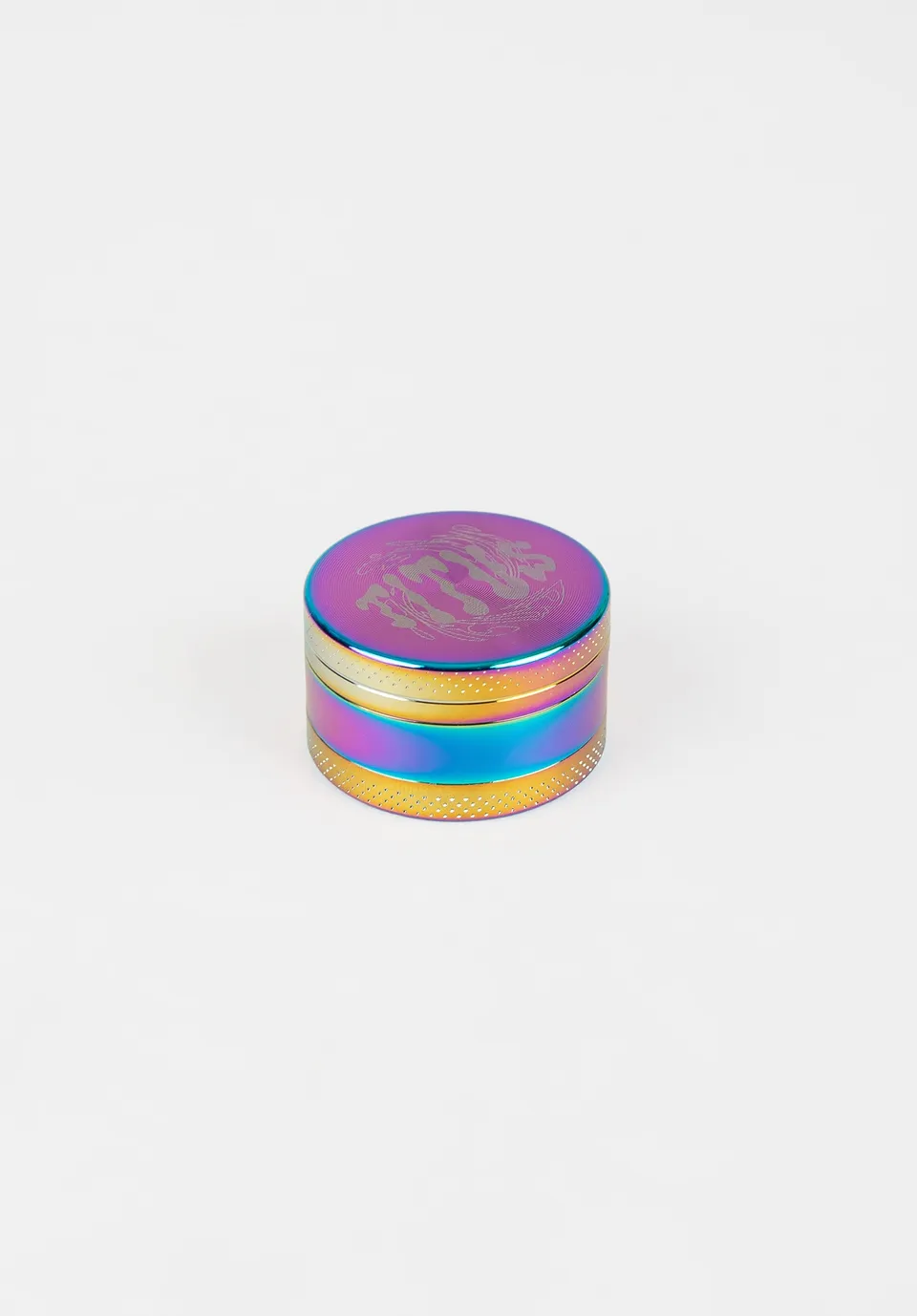 titus-hazy-days-pocket-metal-3-parts-mini-grinder-aluminium-3-8-cm-oil-slick-3 image 1