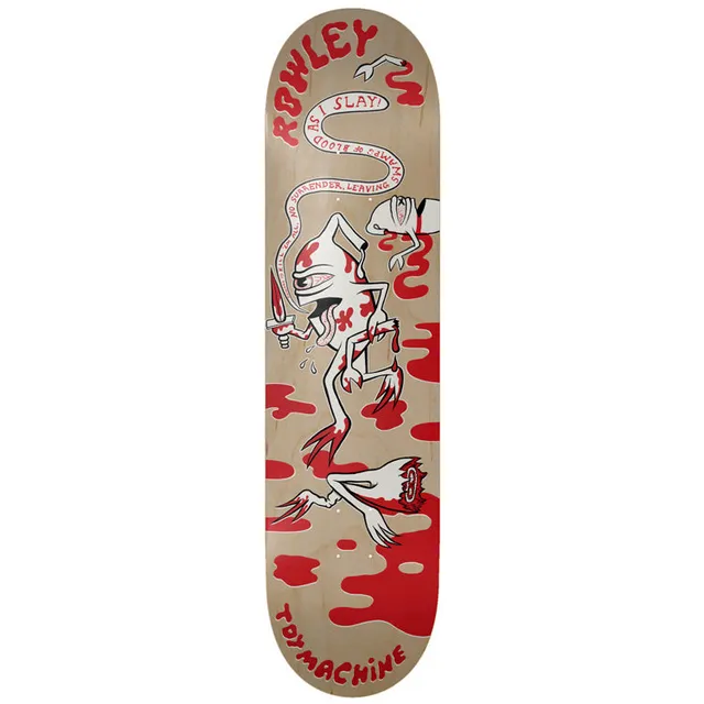 toy-machine-geoff-rowley-slayer-8-50-skateboard-deck image 1