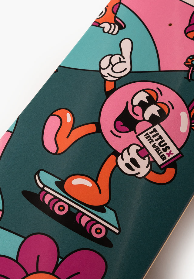 titus-x-yeye-weller-artist-series-skateboard-deck-popsicle image 5