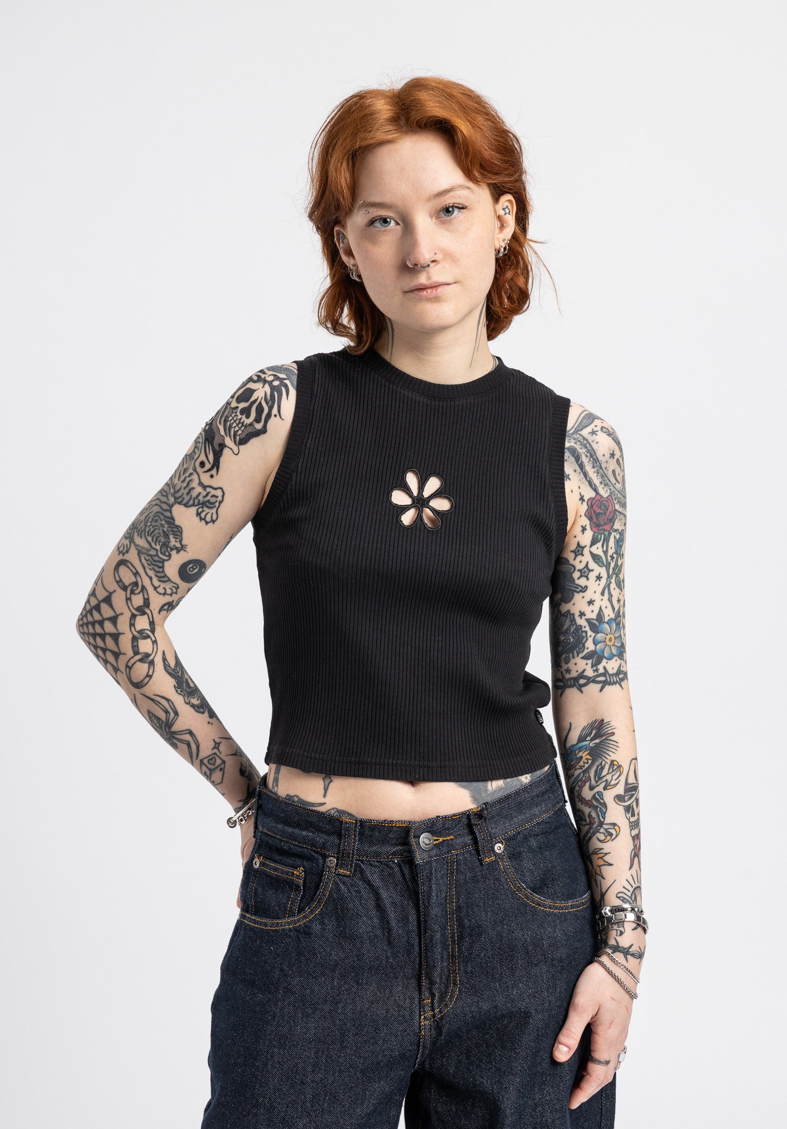 titus-libby-top-blackfaded-f-r-damen image 1
