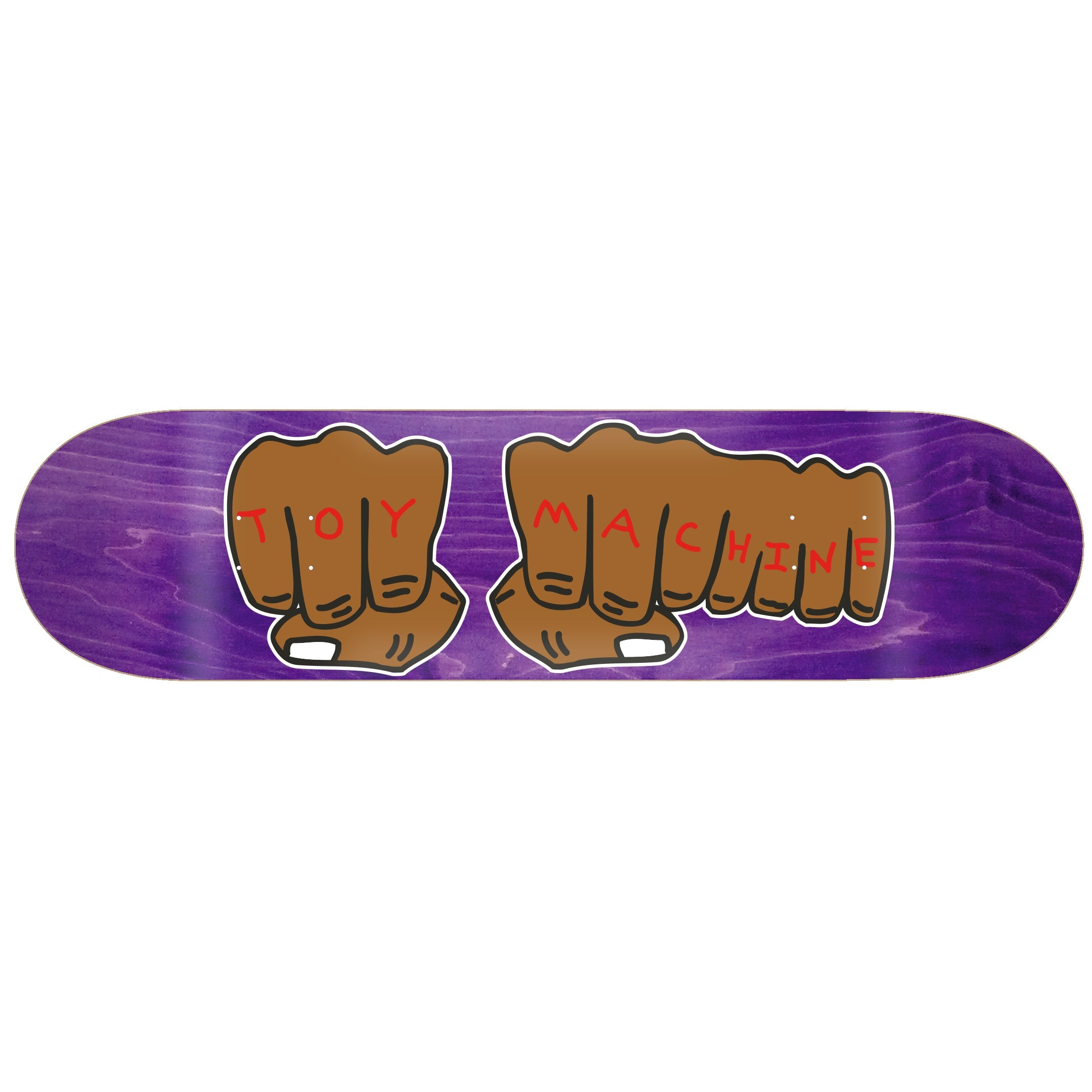 toy-machine-fists-skateboard-deck-7-75 image 2
