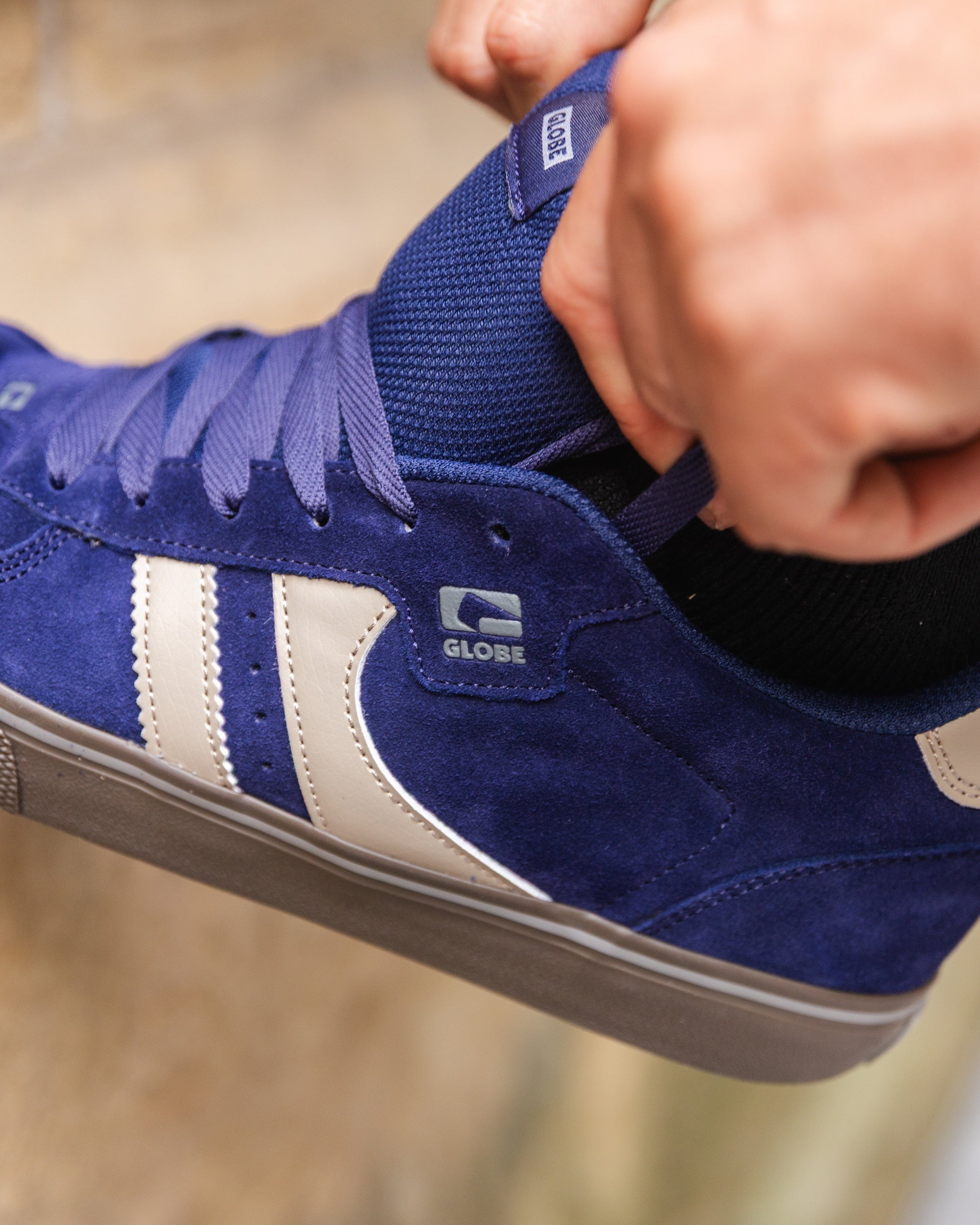 globe-encore-2-dark-blue-vulc-skate-schuhe image 2