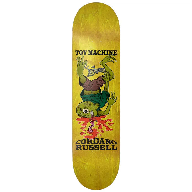 toy-machine-cordano-russell-crash-skateboard-deck-8-50 image 1