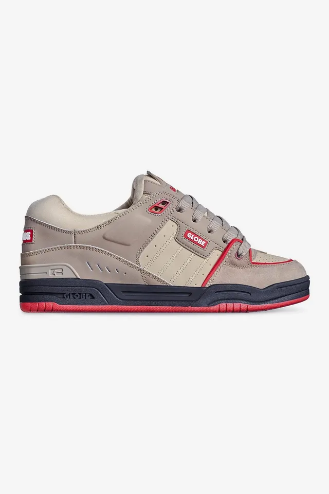 globe-fusion-schuhe-khaki-red image 1