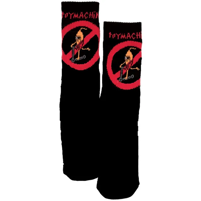 toy-machine-no-scooter-sock-skate-socken image 1