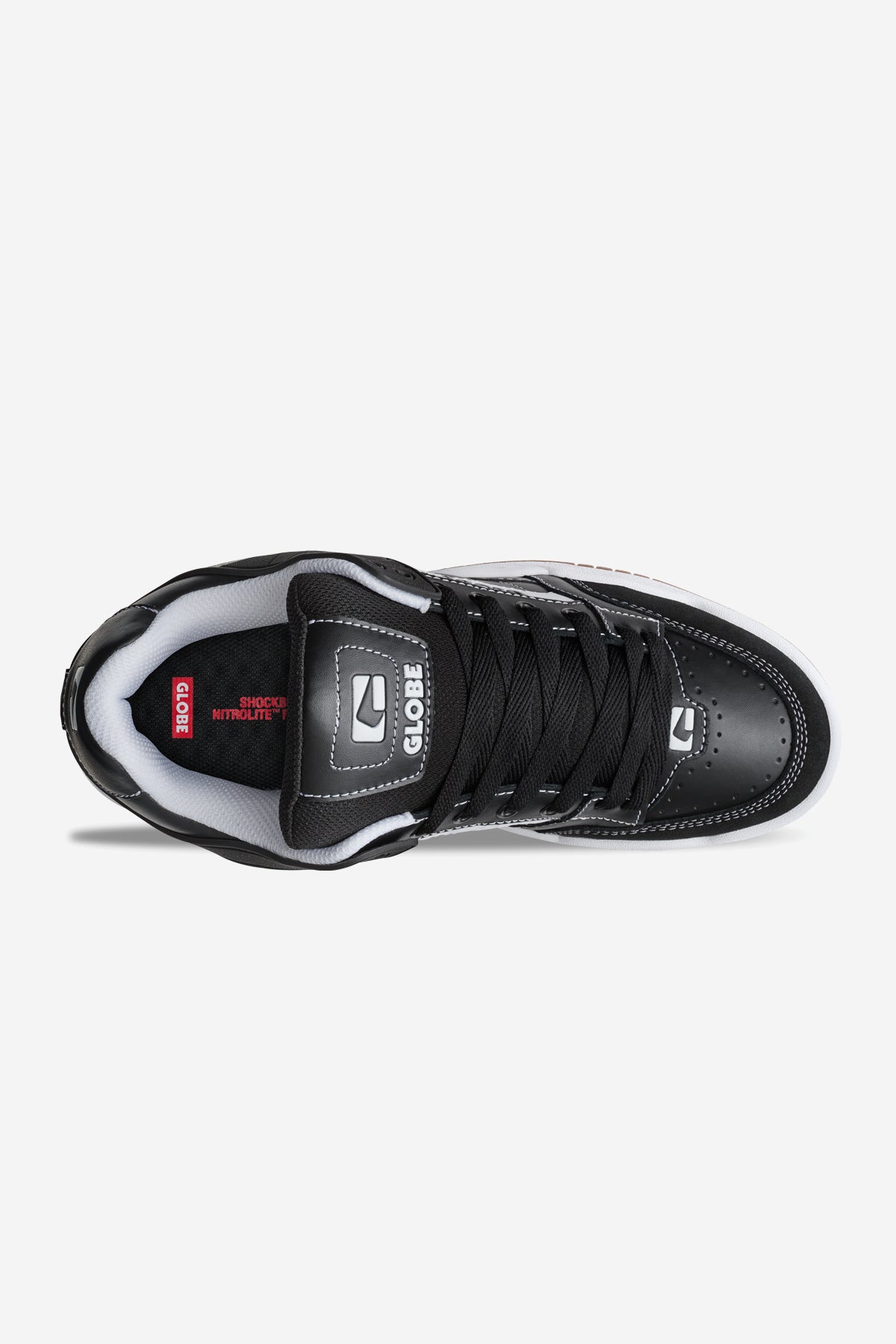 globe-tilt-skate-schuhe-black-white-stitch image 2