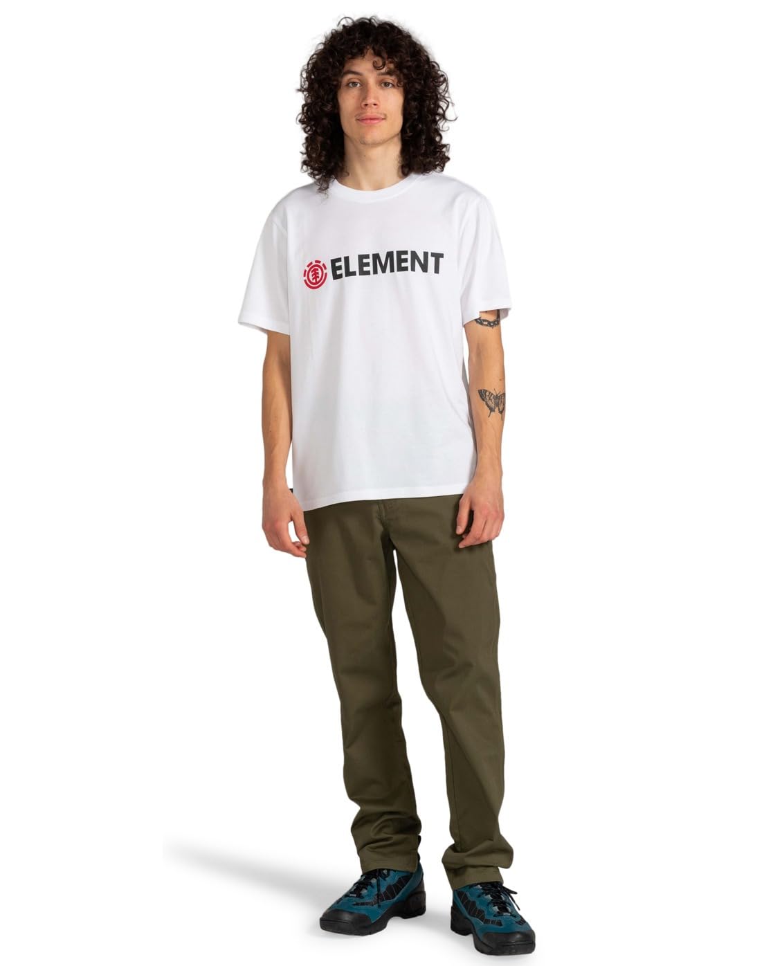 element-blazin-t-shirt-f-r-m-nner-xs-wei image 5