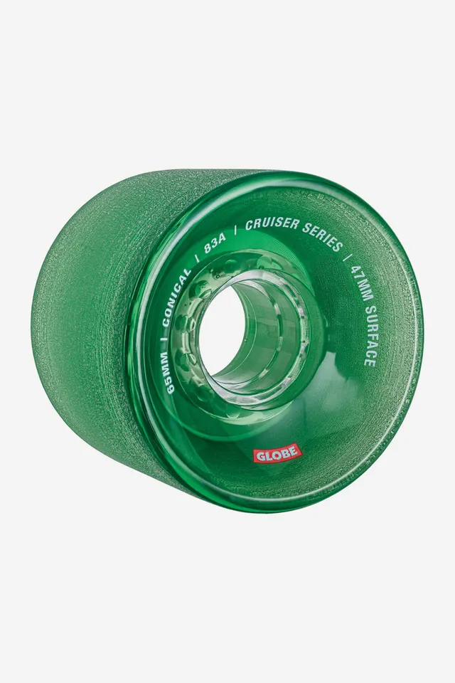 globe-conical-cruiser-wheel-65mm-clear-forest image 1
