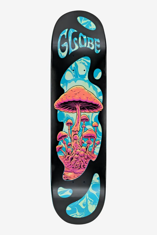 globe-g1-mind-expansion-skateboard-deck-8-25-black-green image 1