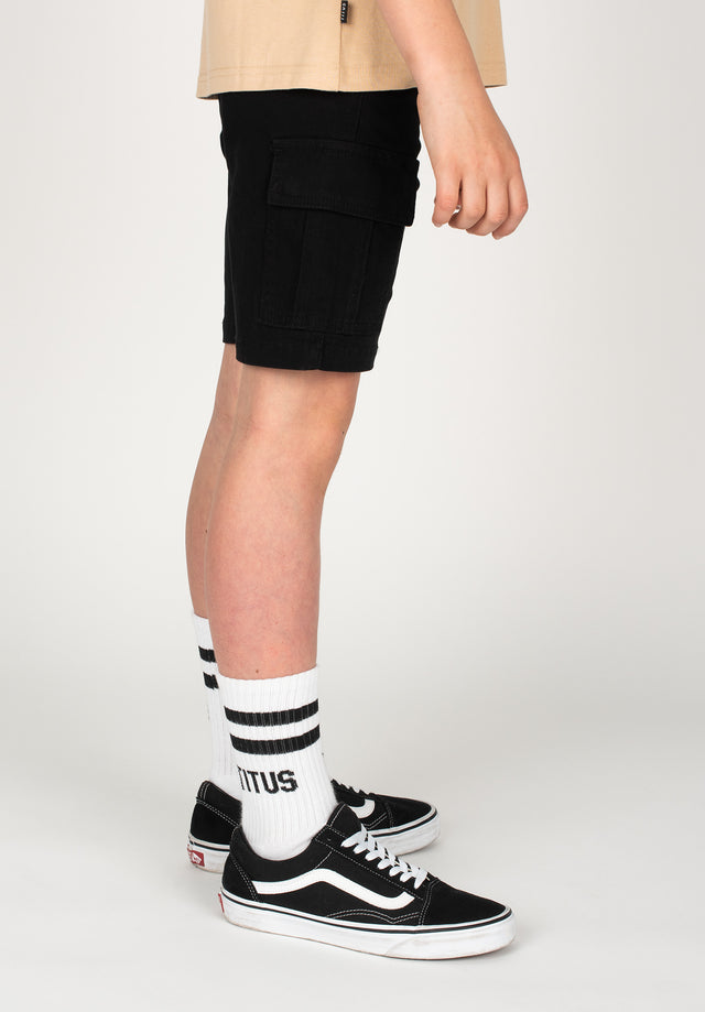 titus-twill-cargo-kids-shorts image 4