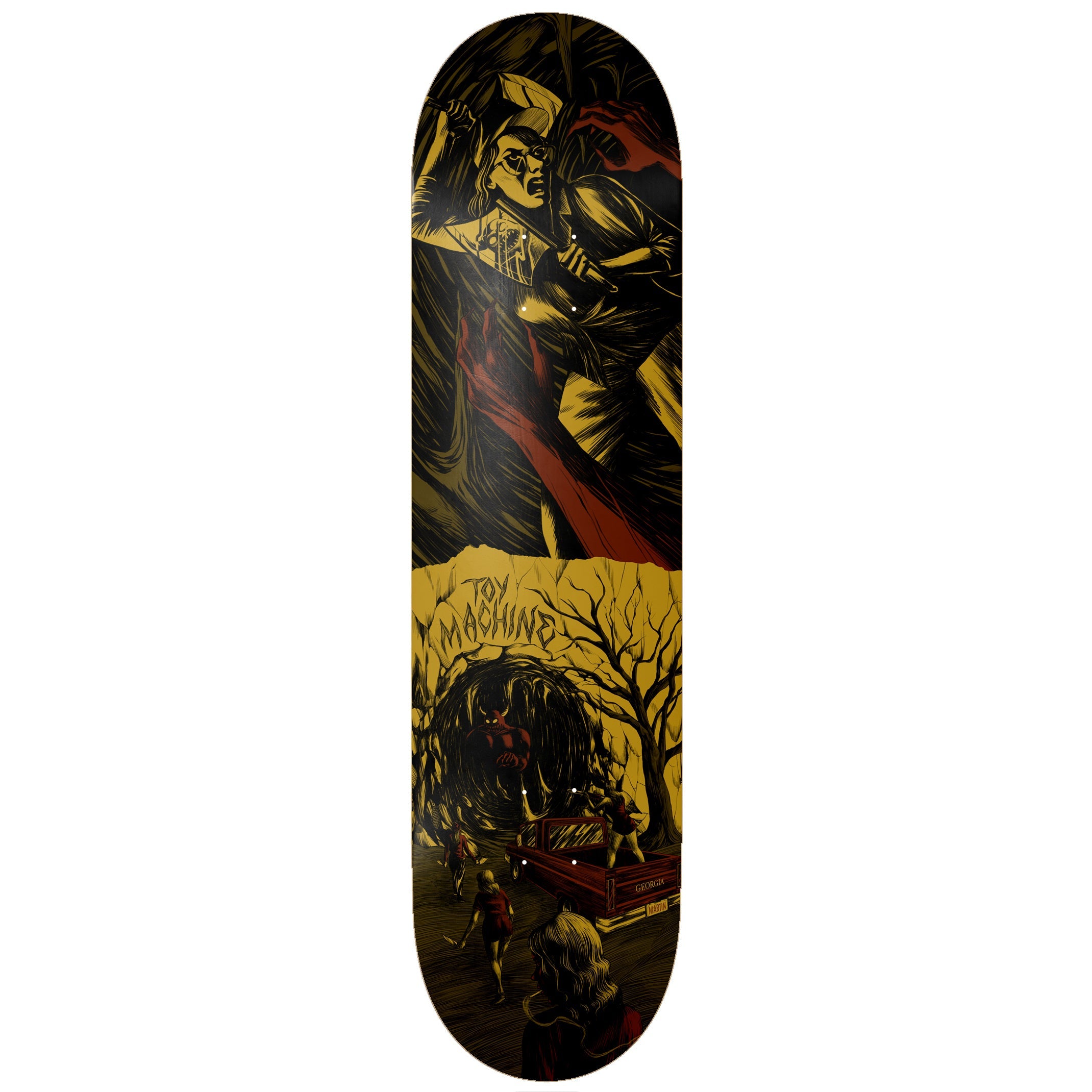 toy-machine-georgia-martin-horror-show-skateboard-deck-8-00 image 1