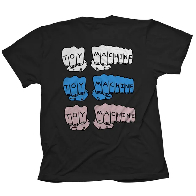 toy-machine-triple-fist-tee-t-shirt image 1