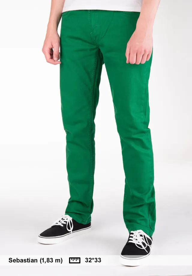 titus-tube-fit-jeans-herren-kellygreen image 1