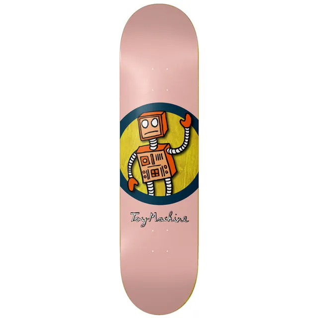 toy-machine-circle-robot-8-63-skateboard-deck image 1