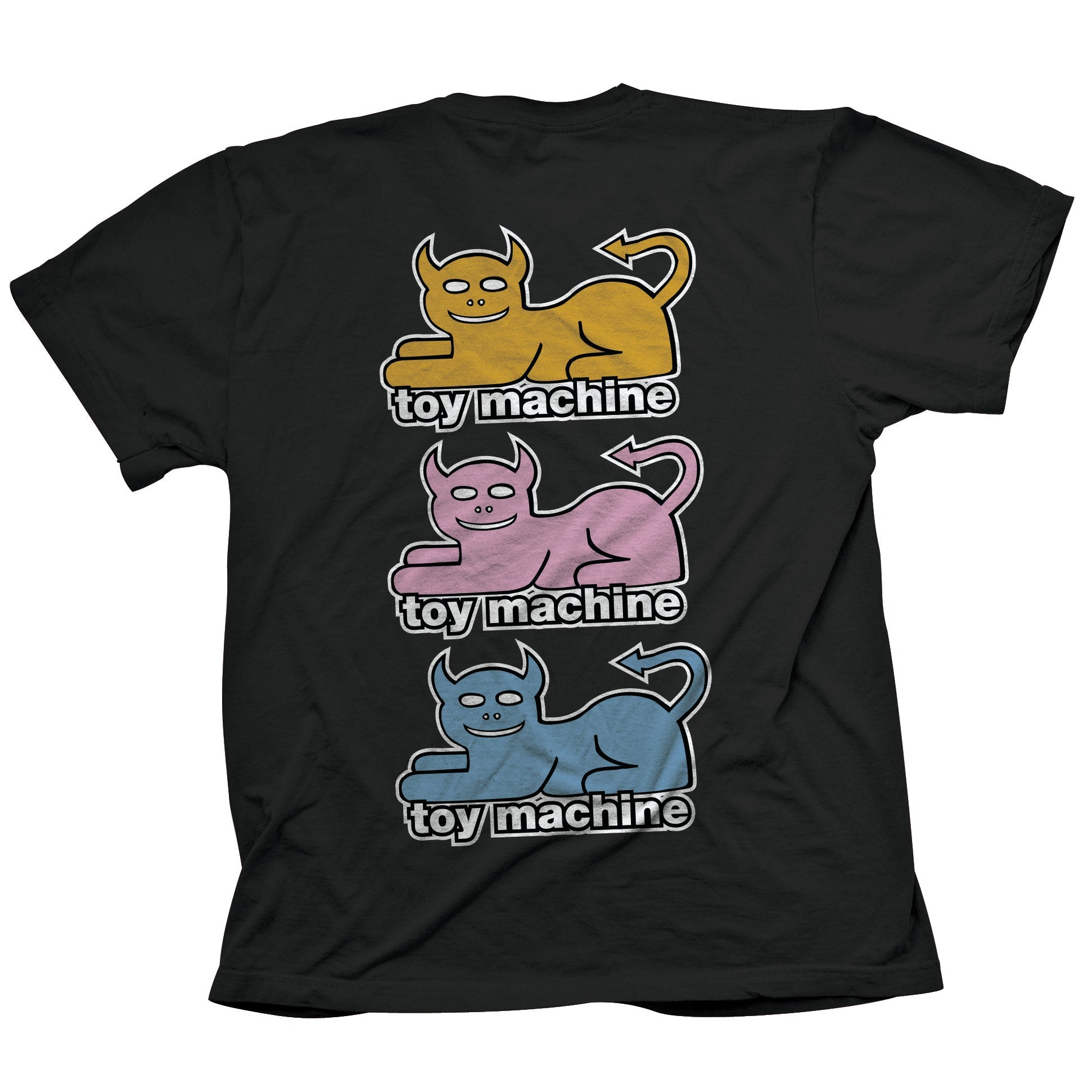 toy-machine-triple-cat-t-shirt image 3