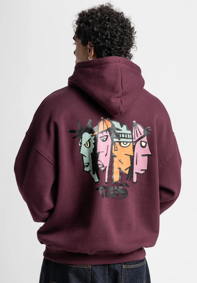 titus-crew-hoodie-oversize-street-art-print image 1