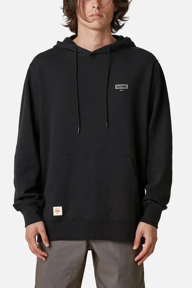 globe-living-low-velocity-hoodie-black image 1