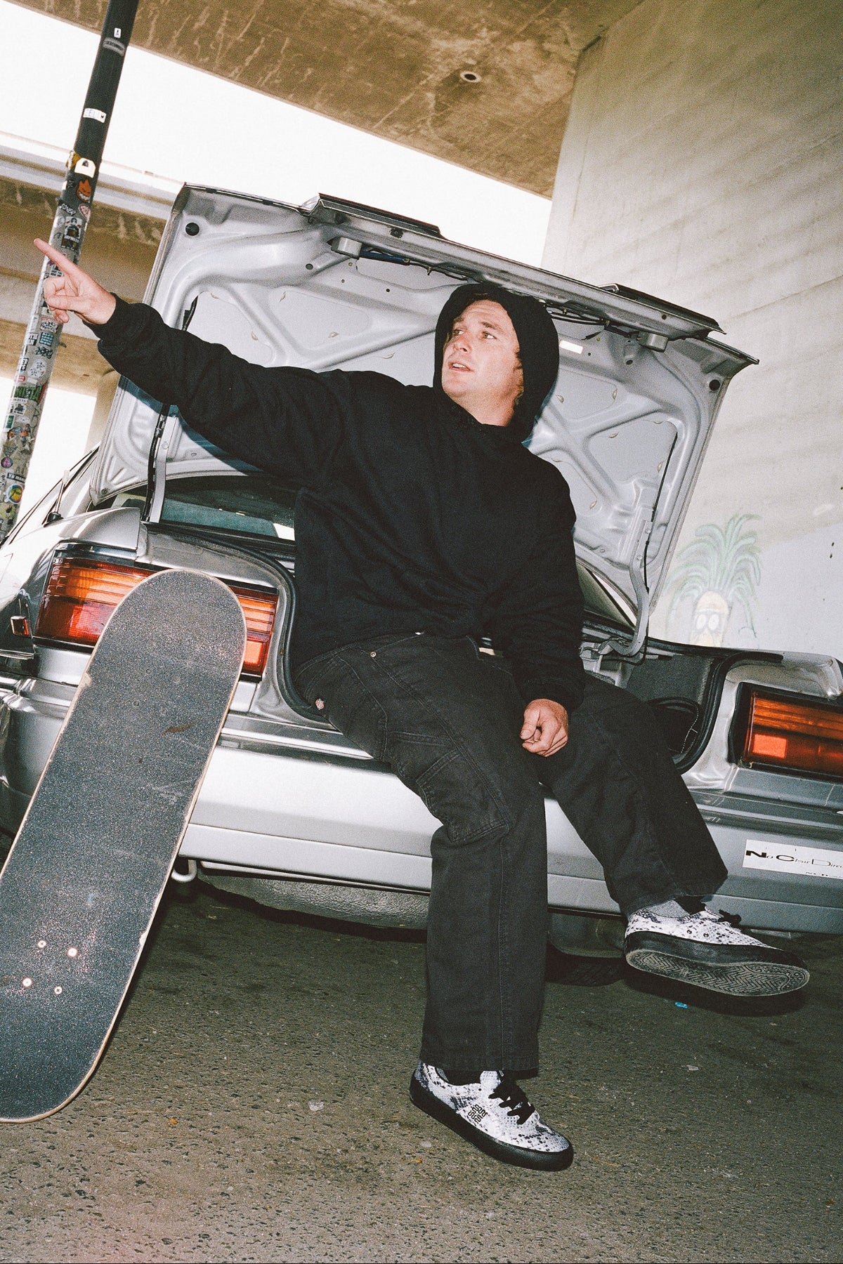 globe-melbek-wasted-talent-black-snake-skateschuh image 5