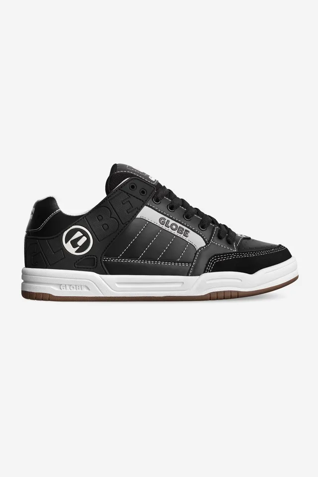 globe-tilt-skate-schuhe-black-white-stitch image 1