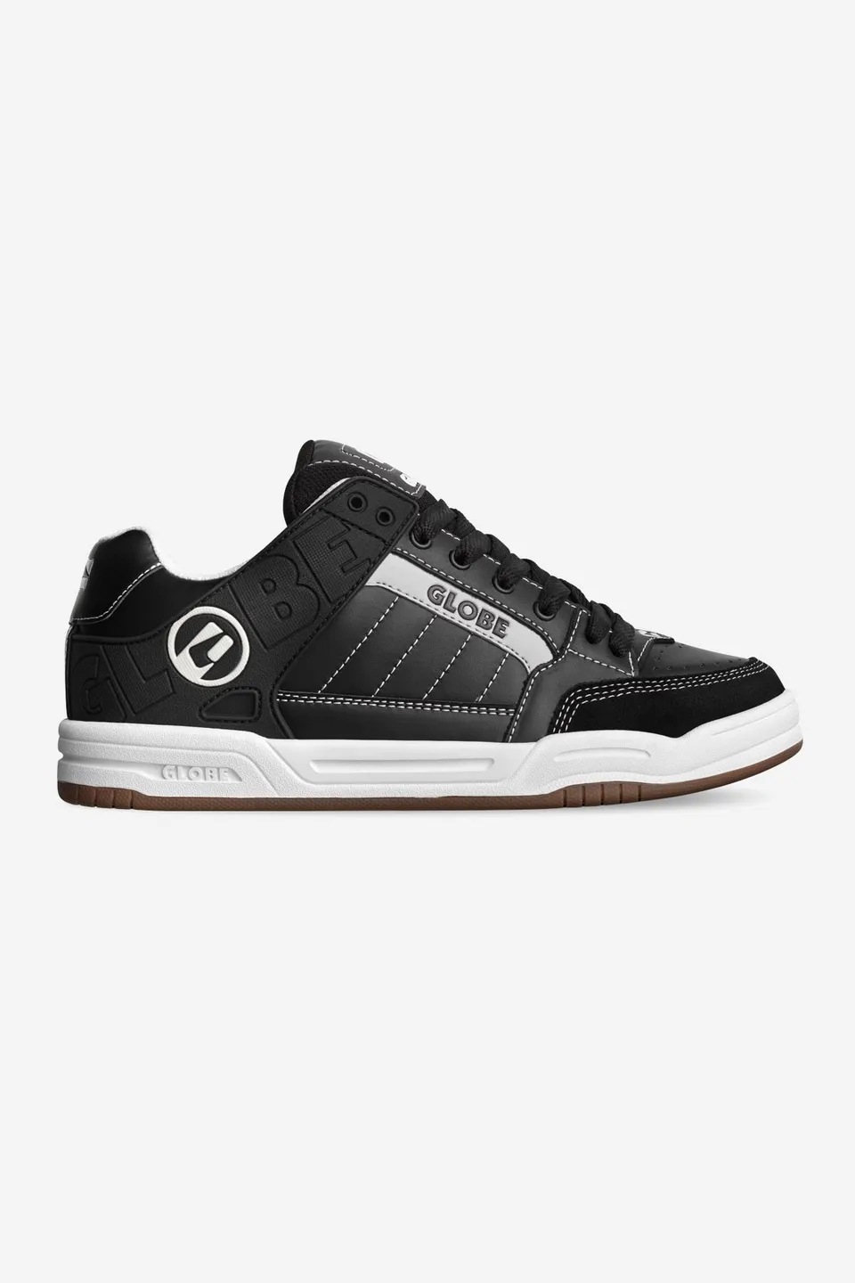 globe-tilt-skate-schuhe-black-white-stitch image 1