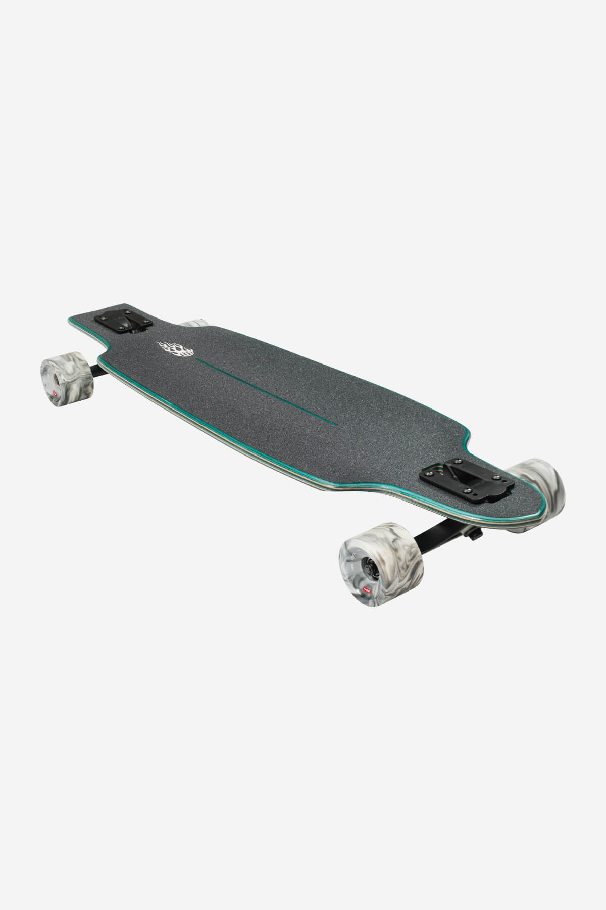globe-prowler-mid-34-longboard-green-flames image 4
