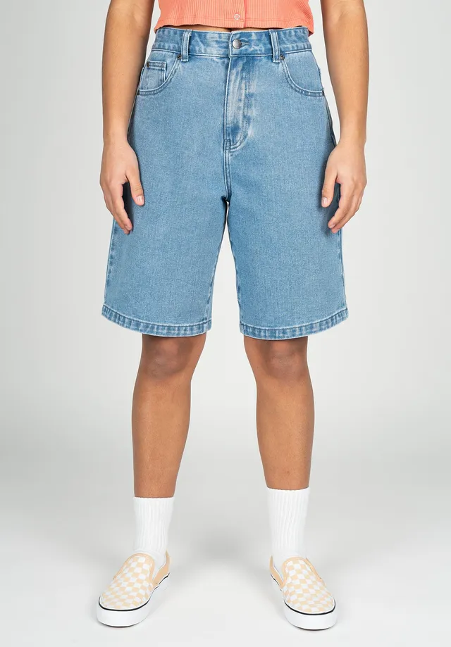 titus-duana-jeans-short-denim-shorts-mit-zip-fly image 1