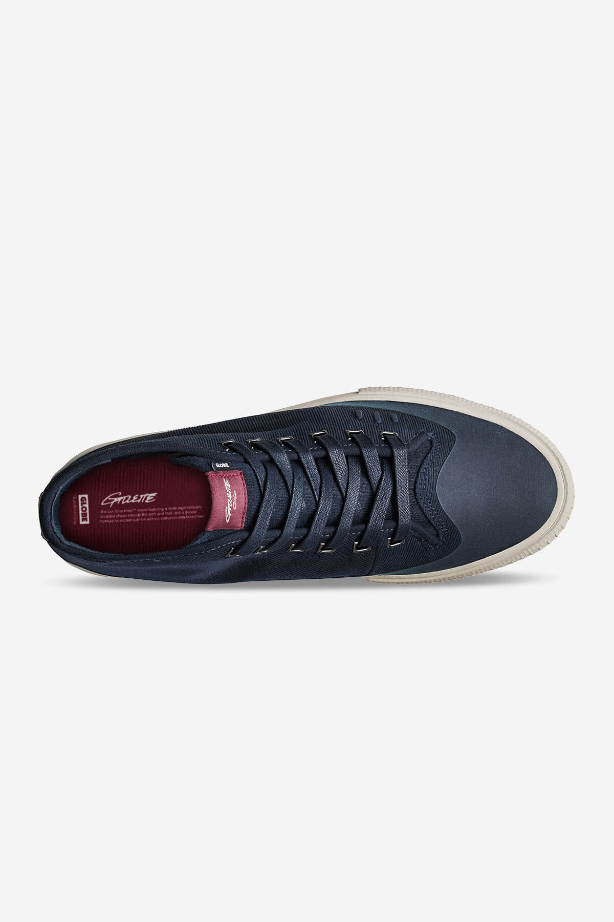 globe-gillette-mid-ink-corded-suede-skateschuhe image 2