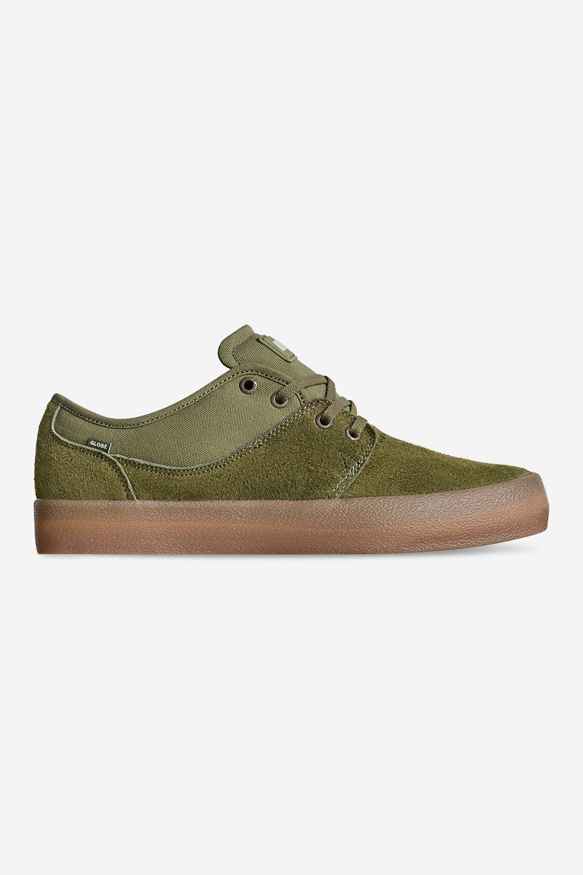 globe-mahalo-skateschuhe-military-olive-crepe image 1