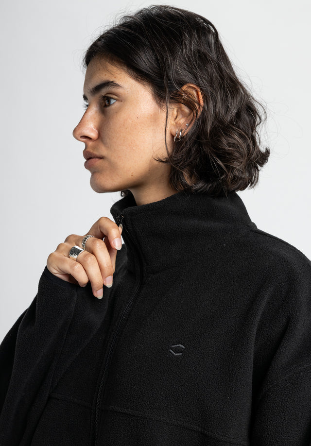 titus-annea-fleecejacke-mit-zip-und-hohem-kragen image 3