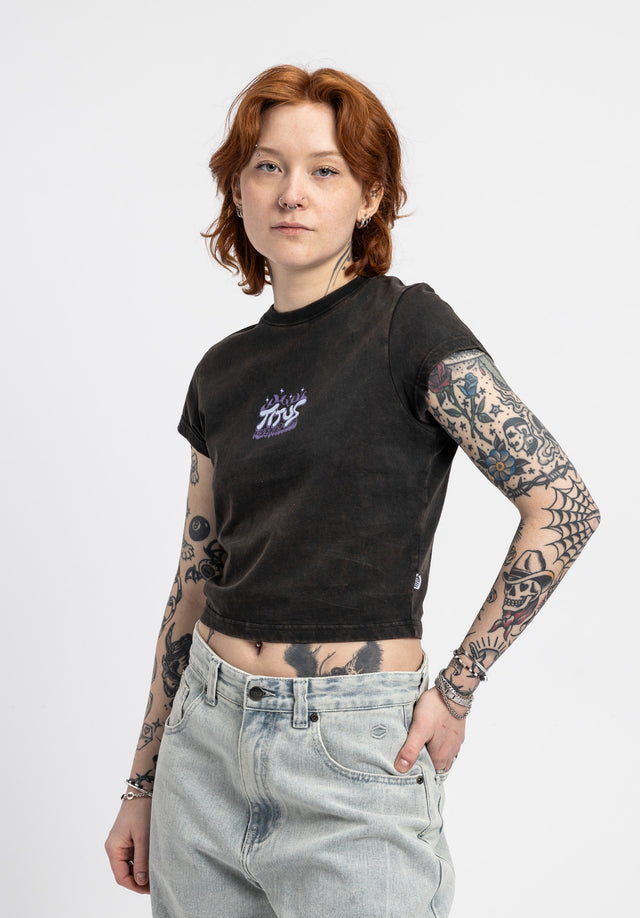 titus-flame-babytee-t-shirt-blackfaded-f-r-damen image 2