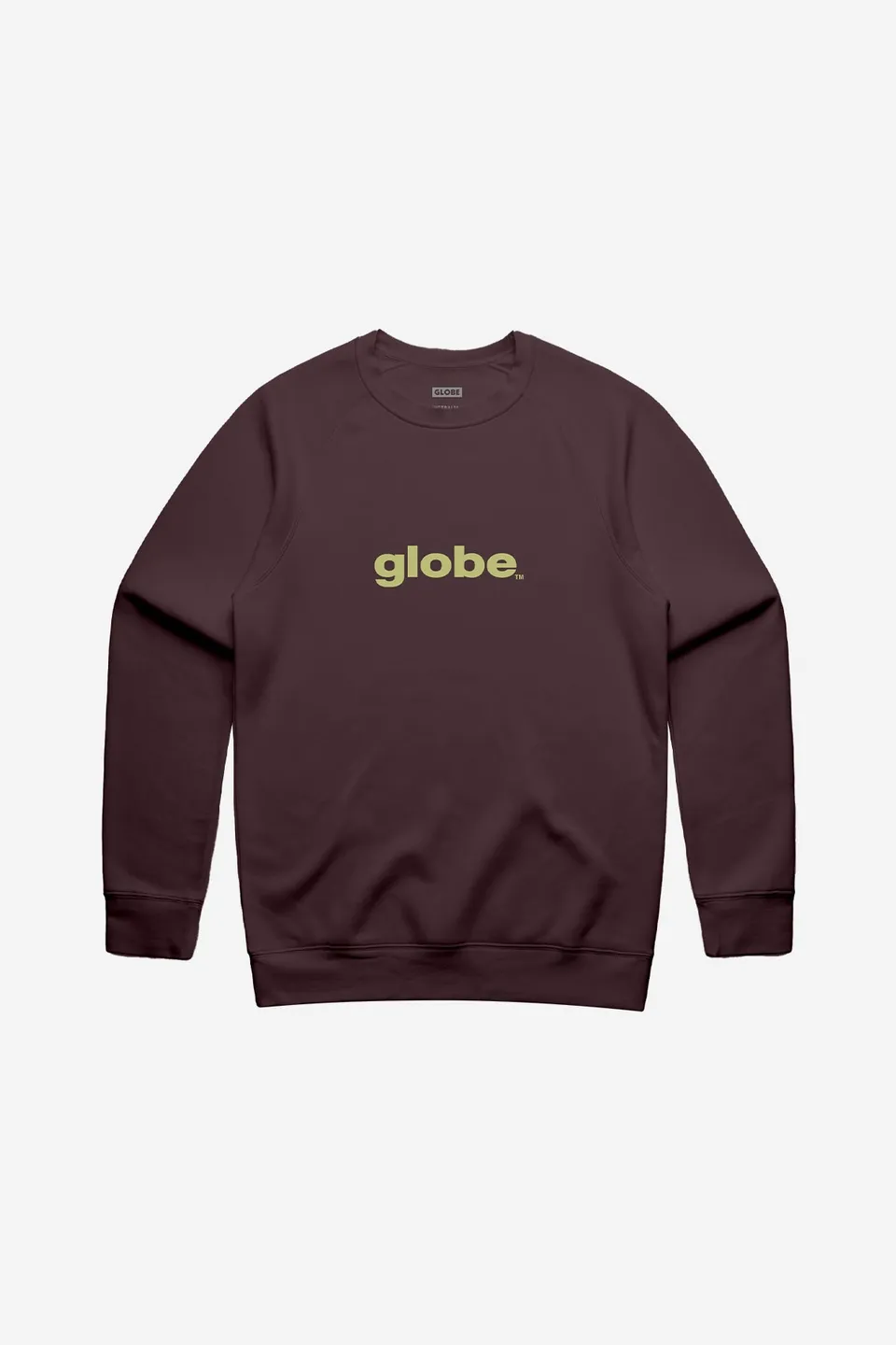 globe-o-g-crew-sweatshirt-prune image 1