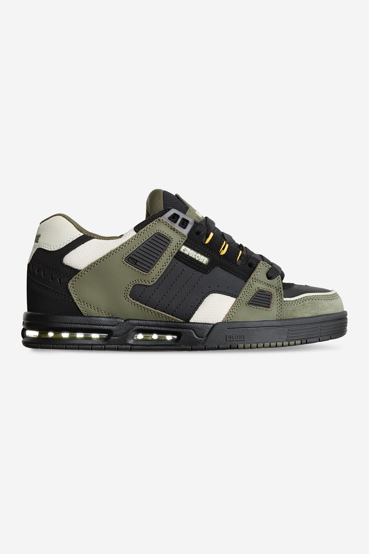 globe-sabre-skate-schuhe-black-army image 1