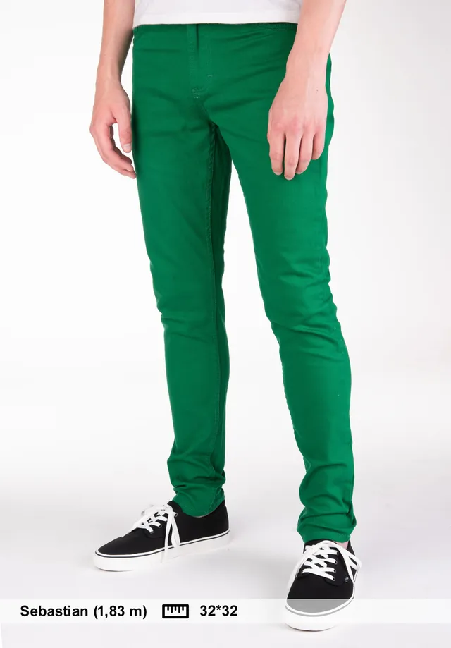 titus-skinny-fit-jeans-herren-kellygreen image 1