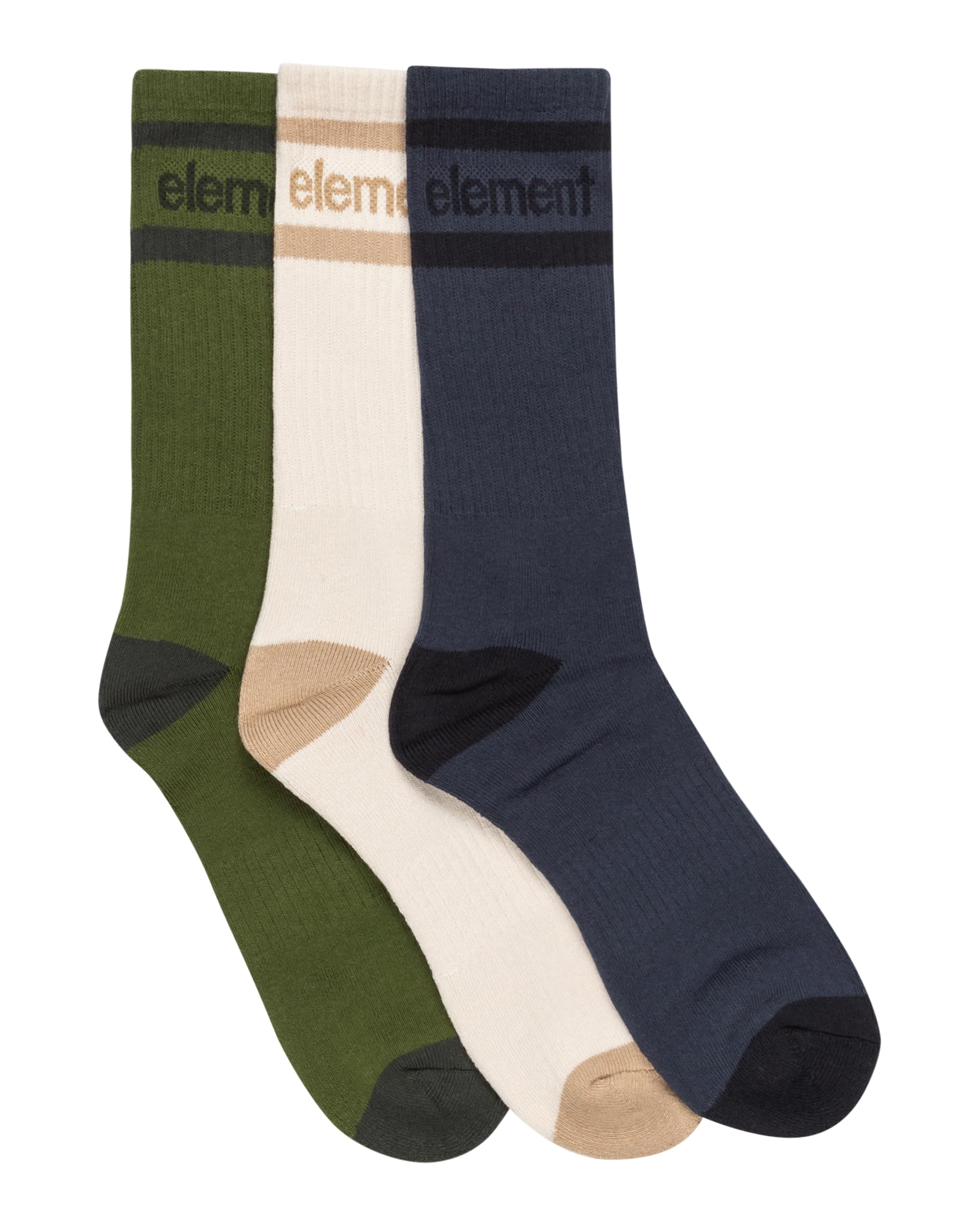 element-clearsight-3-0-socks-3pk-herren-crew-socken-40-46 image 1