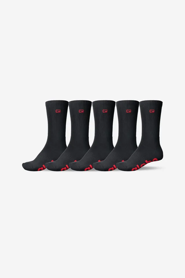 globe-og-logo-hi-crew-socken-5er-pack-black image 1