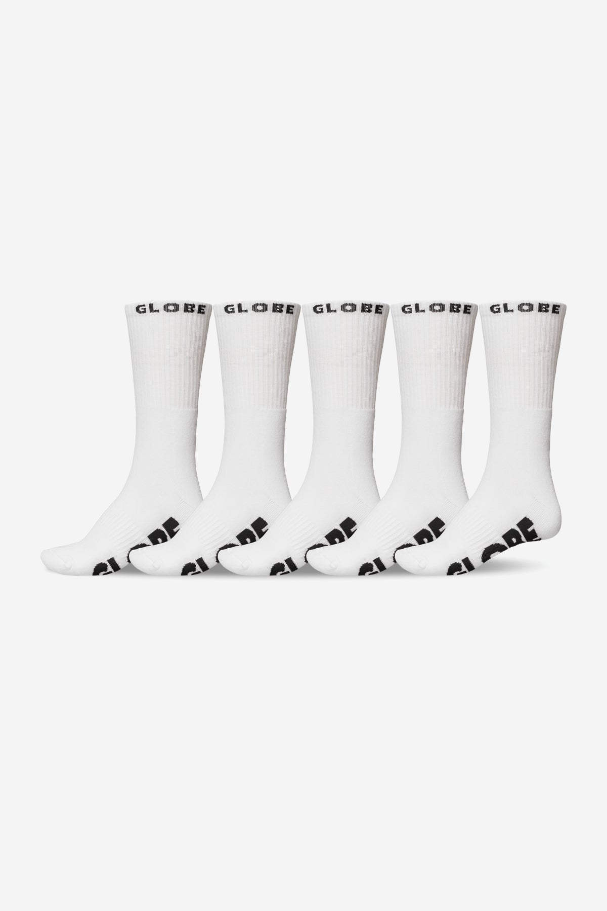 globe-whiteout-hi-crew-socken-5er-pack-wei image 1